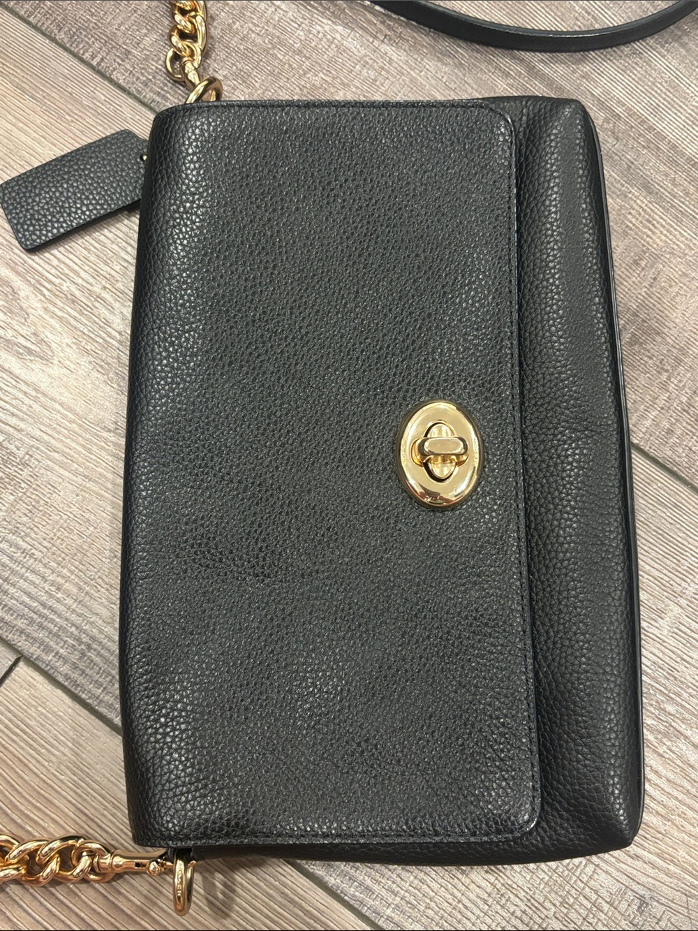 Coach Crosstown Pebbled Leather Crossbody Bag - Picture 7 of 11
